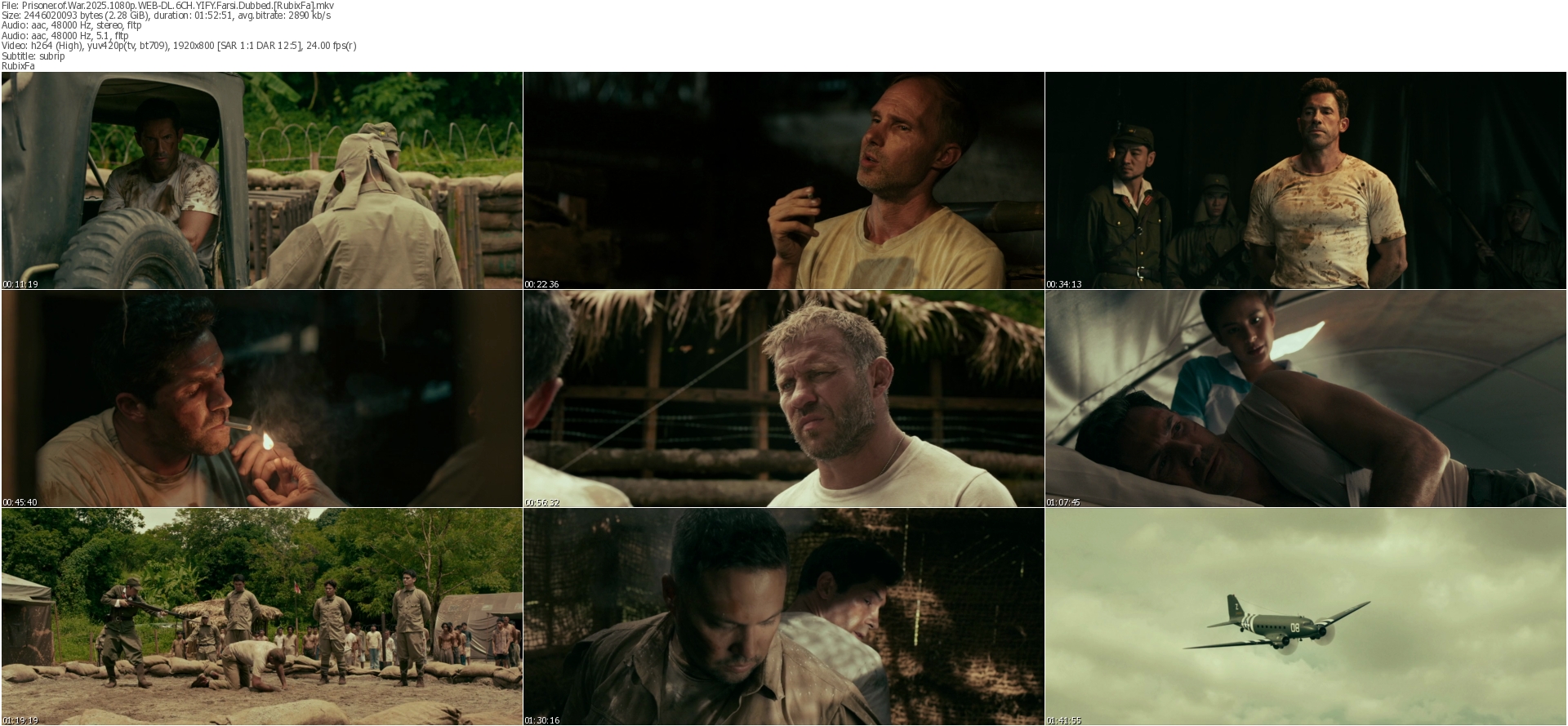 دانلود فیلم Prisoner of War 2025 دوبله فارسی